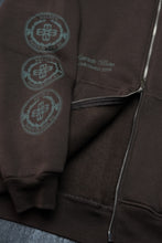 Load image into Gallery viewer, RAW ZIP HOODIE – DEEP EARTH