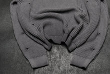 Load image into Gallery viewer, BALBUS RAW KNIT — STONE GREY