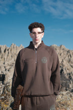 Load image into Gallery viewer, RAW HALF ZIP – DEEP EARTH
