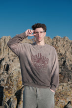 Load image into Gallery viewer, BALBUS CODELINE Crewneck — Dust Taupe Fade
