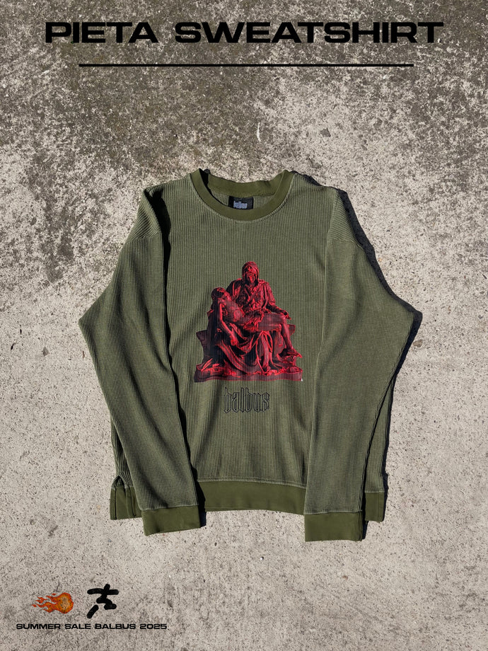 PIETA GREEN SWEATSHIRTS