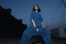 Load image into Gallery viewer, &quot;88&quot; Faded Blue SWEATPANTS
