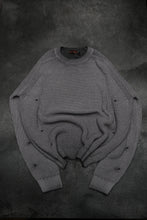 Load image into Gallery viewer, BALBUS RAW KNIT — STONE GREY
