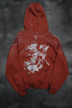 Load image into Gallery viewer, BALBUS ECSTASY ZIP HOODIE — RUST FADE
