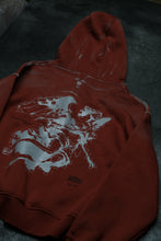 Load image into Gallery viewer, BALBUS ECSTASY ZIP HOODIE — RUST FADE
