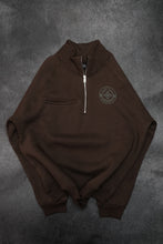 Load image into Gallery viewer, RAW HALF ZIP – DEEP EARTH
