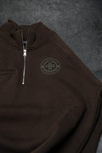 Load image into Gallery viewer, RAW HALF ZIP – DEEP EARTH
