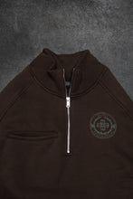 Load image into Gallery viewer, RAW HALF ZIP – DEEP EARTH

